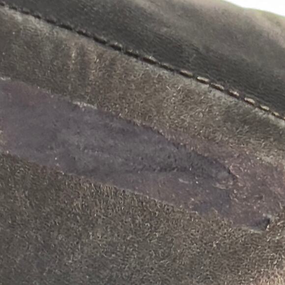 Colebrook Co. Lined Leather Coat Men's Large Drawstring Waist Cinch Zip & Snap - Picture 5 of 16